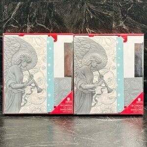 AMERICAN GREETINGS 16 Cards & Foil-Lined Envelopes with Seals (2 Boxes)